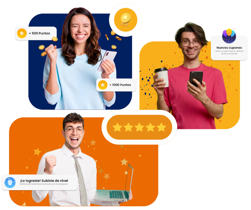 Así se les ve a clientes satisfechos con un programa de lealtad funcional y atractivo