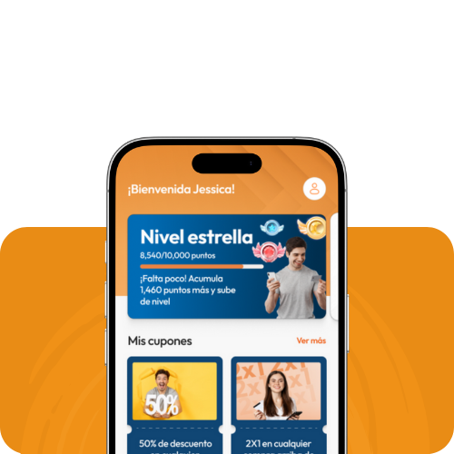 Monedero de puntos acumulables que tus usuarios pueden aprovechar para obtener beneficios o premios